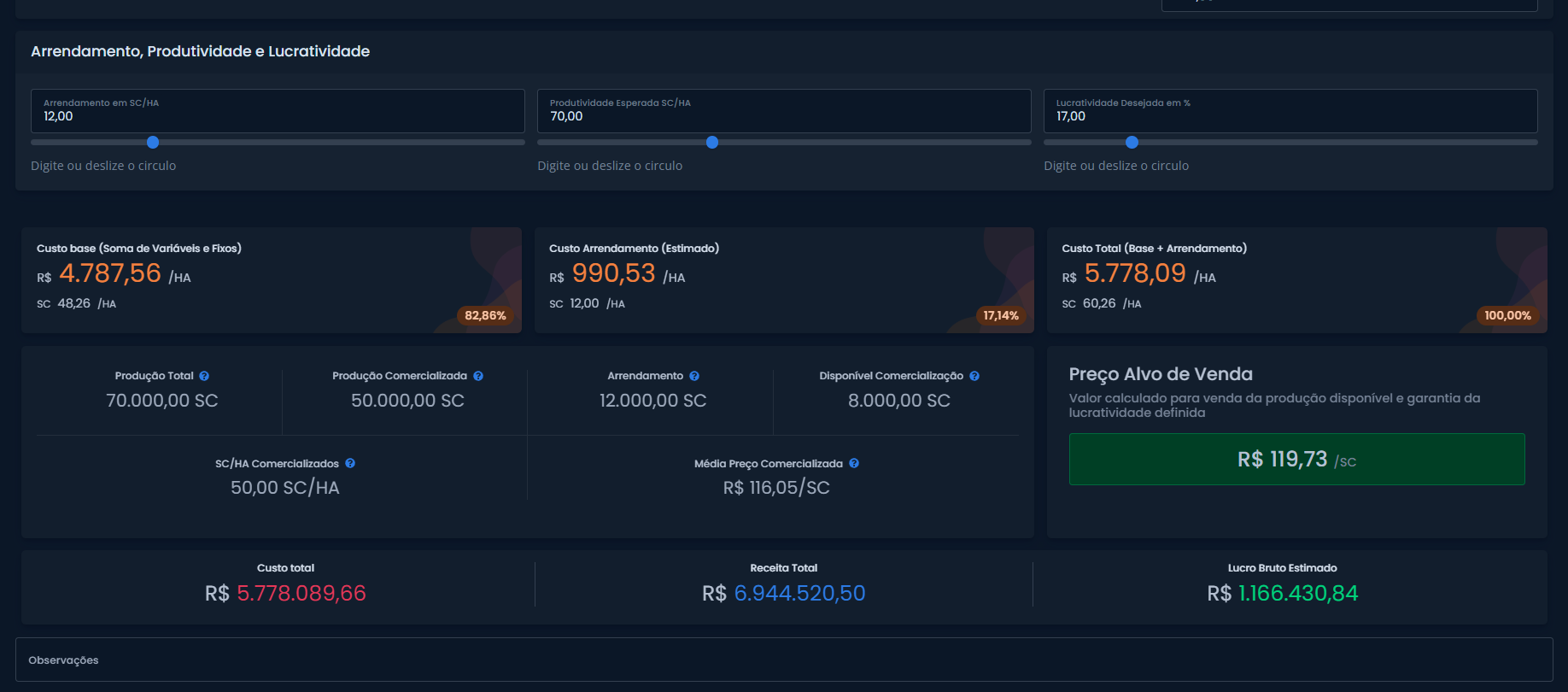 Dashboard Principal